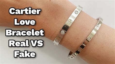 REAL vs Miss Chen Cartier LOVE bracelet detailed .